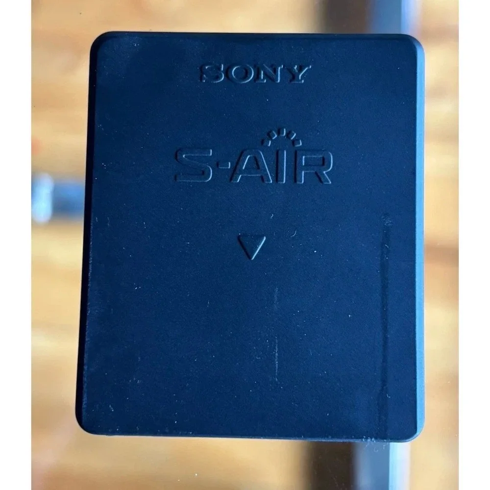 Sony AIR-SA10 Black Speaker System With EZW-RT10 Wireless Transceiver S-Air